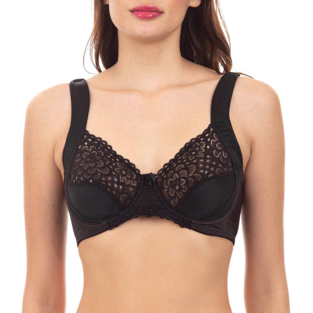 SOSTEN LADY GENNY MICROFIBRA CON ENCAJE