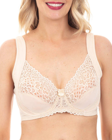 SOSTEN LADY GENNY MICROFIBRA CON ENCAJE