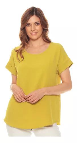 BLUSA WADOS M/C SOLID - MAWI
