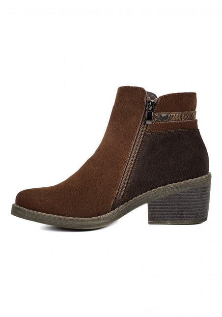 BOTIN DEGAS CUERO Y CHAROL - MAWI