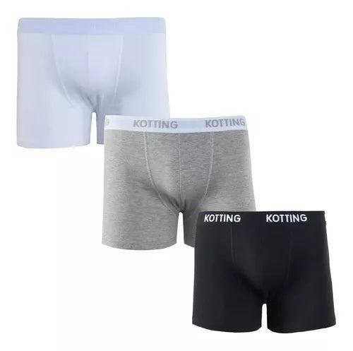 BOXER KOTTING ELASTICADO PACK 3 - MAWI