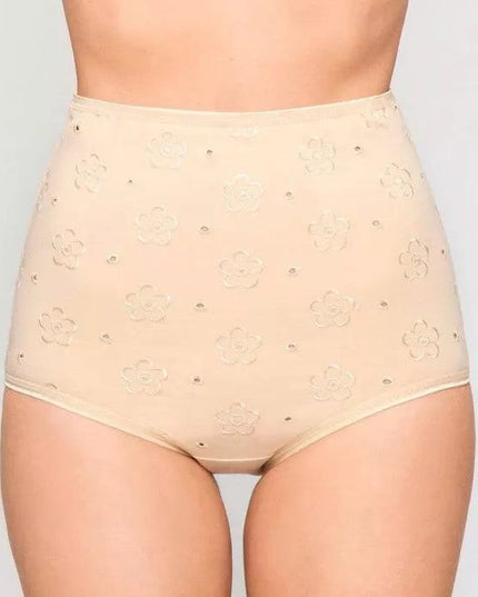 CALZÓN LADY GENNY MAXI COTTON BORDADO - MAWI
