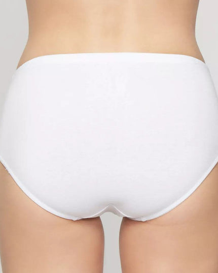 CALZÓN LADY GENNY MIDI COTTON SPANDEX Y ENCAJE - MAWI
