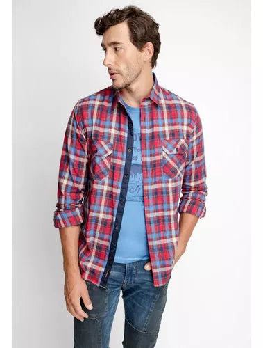 CAMISA FEROUCH CHECKERED MEMPHIS FJ - MAWI