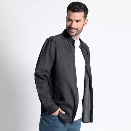CAMISA KOTTING DENIM SLIM FIT - MAWI