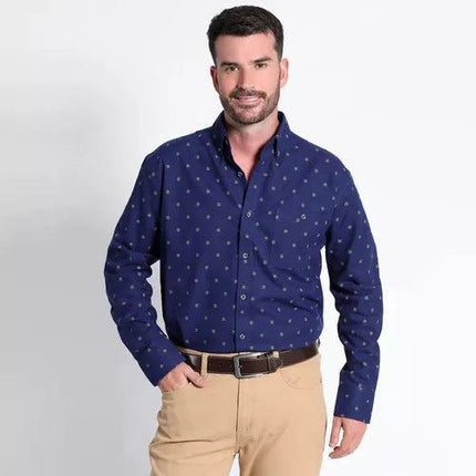 CAMISA KOTTING FRANELA REGULAR FIT ESTAMP. - MAWI