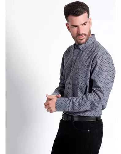 CAMISA KOTTING FRANELA REGULAR FIT ESTAMP. - MAWI