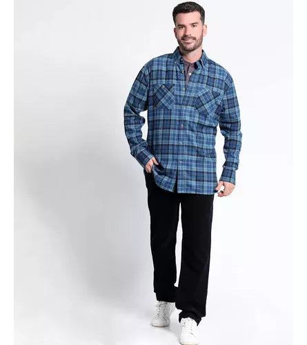 CAMISA KOTTING VILLELA FANTASIA REGULAR FIT - MAWI