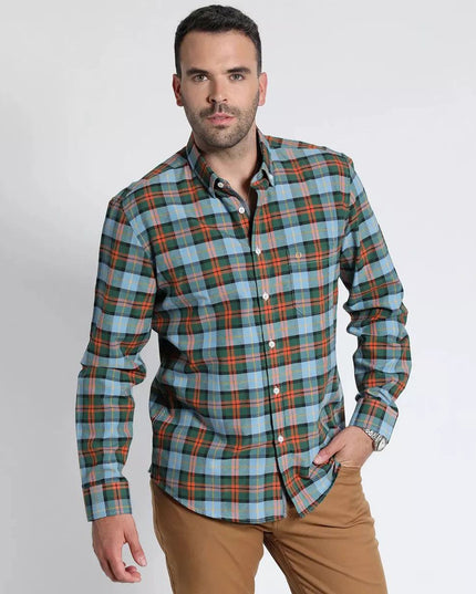 CAMISA POTROS OXFORD FANTASIA - MAWI