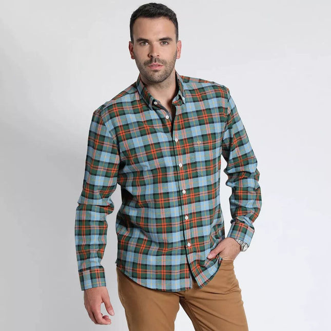 CAMISA POTROS OXFORD FANTASIA - MAWI