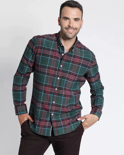 CAMISA POTROS OXFORD FANTASIA - MAWI