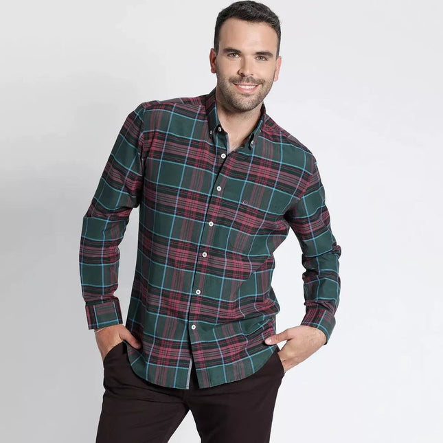 CAMISA POTROS OXFORD FANTASIA - MAWI