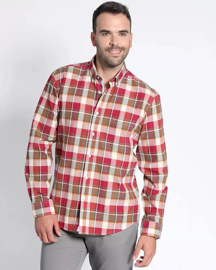 CAMISA POTROS OXFORD FANTASIA - MAWI