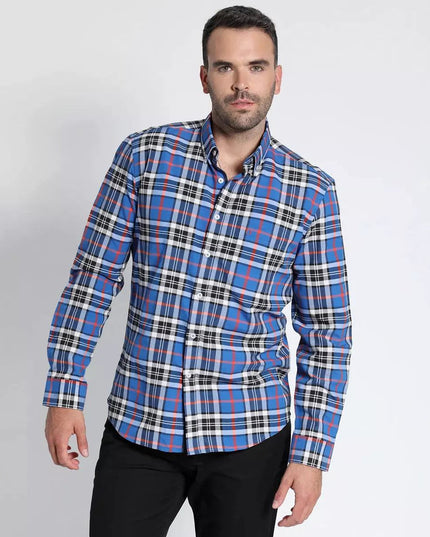 CAMISA POTROS OXFORD FANTASIA - MAWI