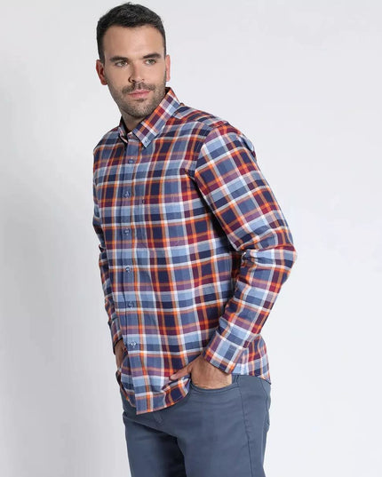 CAMISA POTROS OXFORD FANTASIA - MAWI