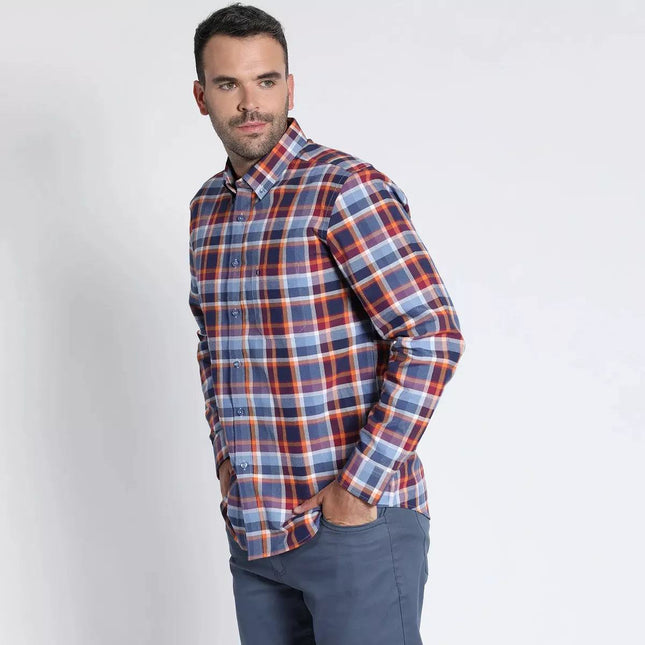 CAMISA POTROS OXFORD FANTASIA - MAWI