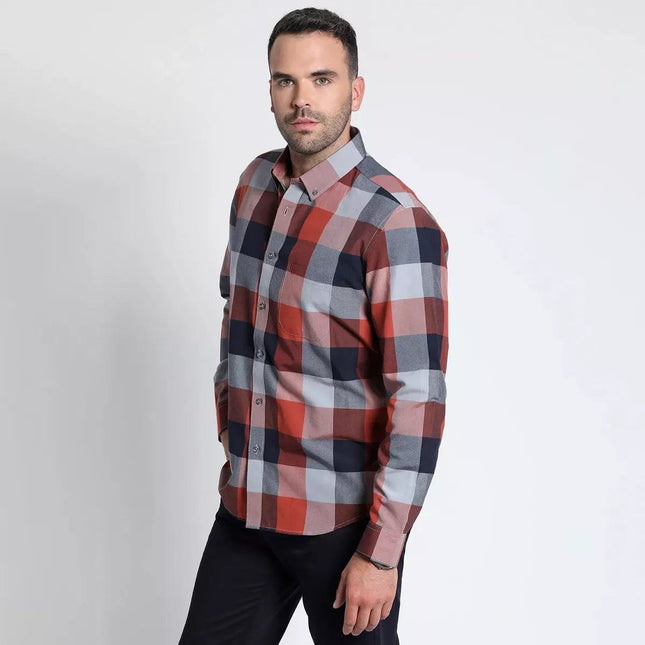 CAMISA POTROS OXFORD FANTASIA - MAWI