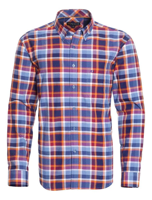 CAMISA POTROS OXFORD FANTASIA - MAWI