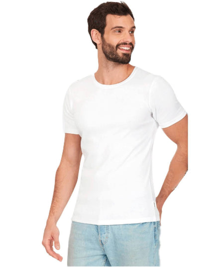 CAMISETA JOCKEY COTTON RIB MANGA CORTA - MAWI