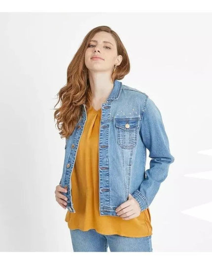 CHAQUETA LORENZO DI PONTI BOLSILLO Y STRASS - MAWI