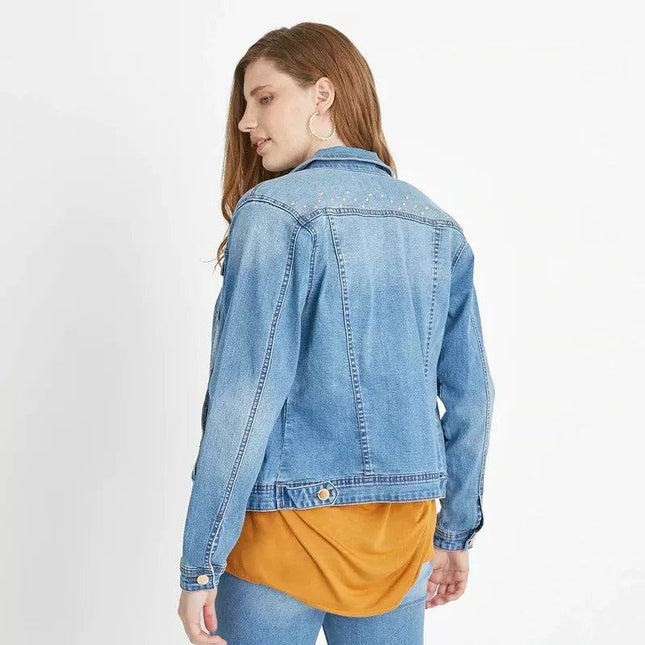 CHAQUETA LORENZO DI PONTI BOLSILLO Y STRASS - MAWI