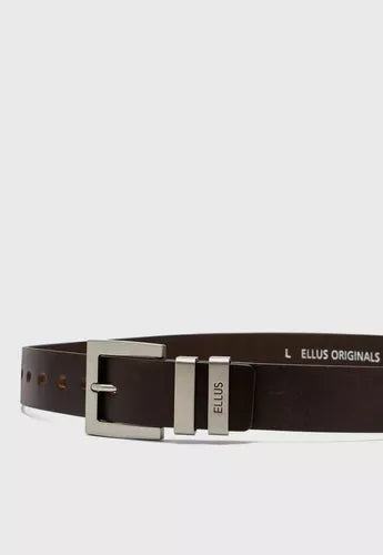 CINTURON ELLUS CUERO HEBILLA RECTANGULAR - MAWI