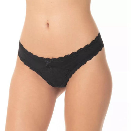 COLALESS LADY GENNY MICROFIBRA Y ENCAJE - MAWI