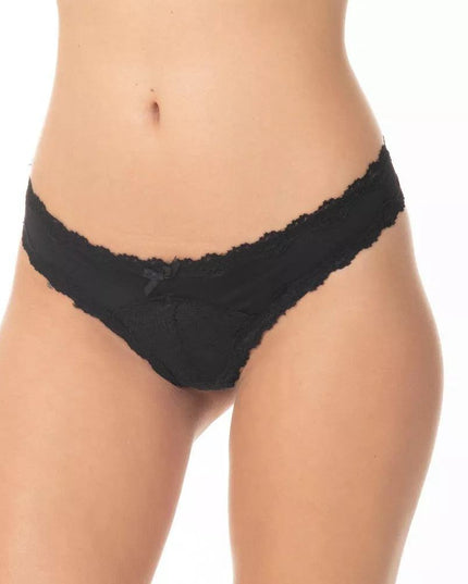 COLALESS LADY GENNY MICROFIBRA Y ENCAJE - MAWI