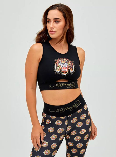 CROP J.J.O TOP SM CUT OUT DELANTERO Y GRAFIC - MAWI