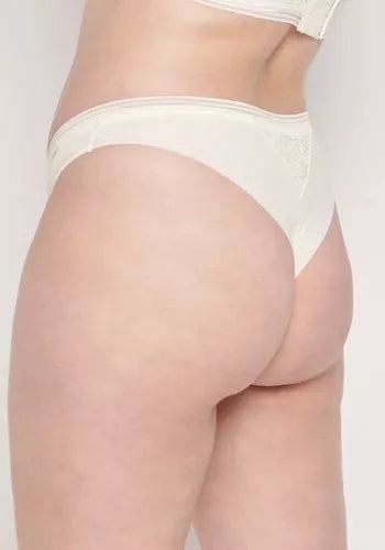CULOTTE INTIME ENCAJE GEOMETRICO Y TUL - MAWI
