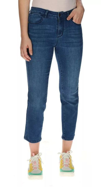 JEANS CAT SYMBOL HIGH RISE STRAIGHT - MAWI