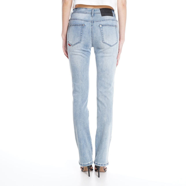 JEANS ELLUS JESS TIRO MEDIO SKINNY FLARE - MAWI