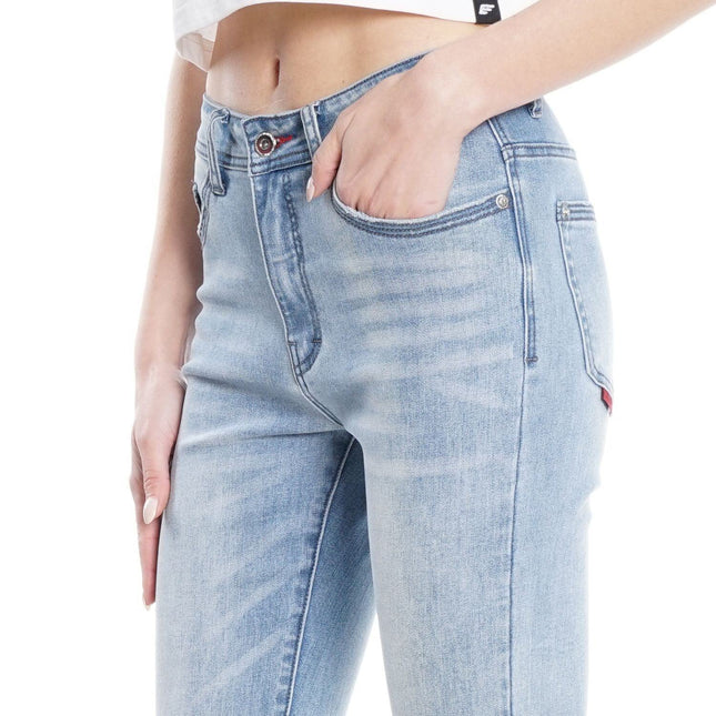 JEANS ELLUS JESS TIRO MEDIO SKINNY FLARE - MAWI