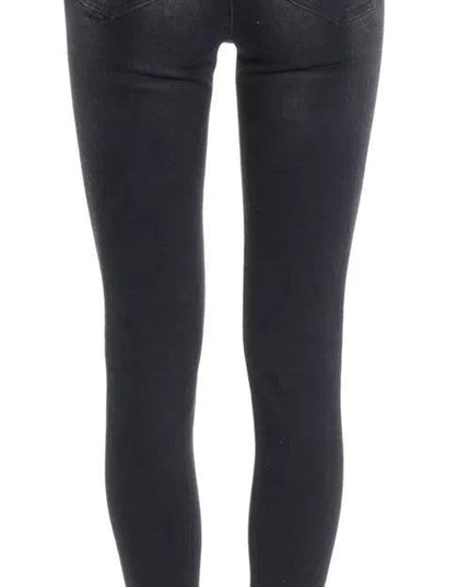 JEANS ELLUS LEGGINGS CROPPED TIRO MEDIO - MAWI