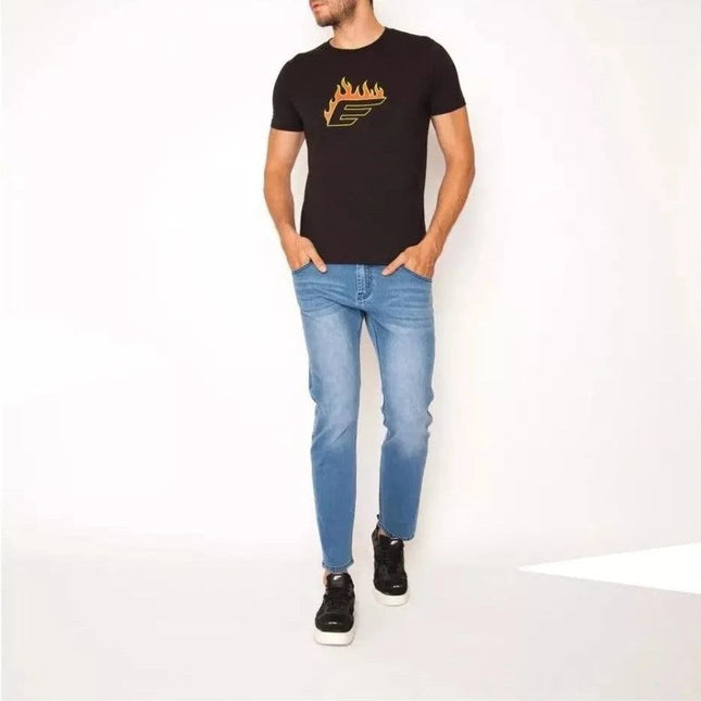 JEANS ELLUS ROCKNAVY SKINNY FIVE POCKETS - MAWI