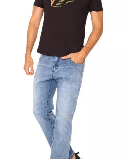 JEANS ELLUS STRAIGHT LAGOAN ELASTIC - MAWI