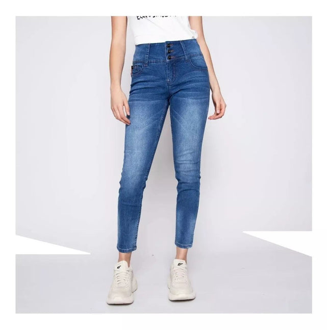 JEANS ELLUS TYRA LEGGINGS CROPPED - MAWI