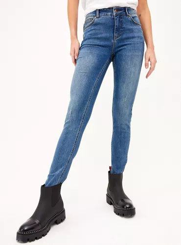 JEANS FOSTER SKINNY BASICO TIRO MEDIO - MAWI