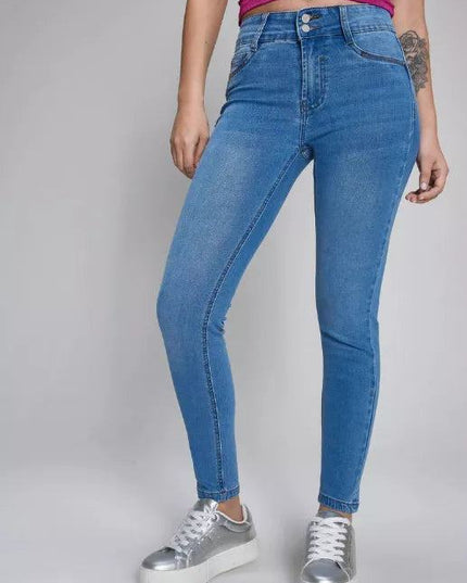 JEANS J.J.O PUSH UP 2 BOTONES - MAWI