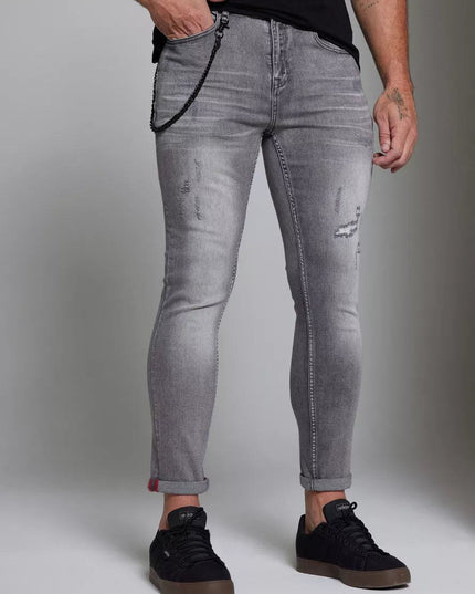 JEANS J.J.O ROTURA PARCHE Y CADENA - MAWI