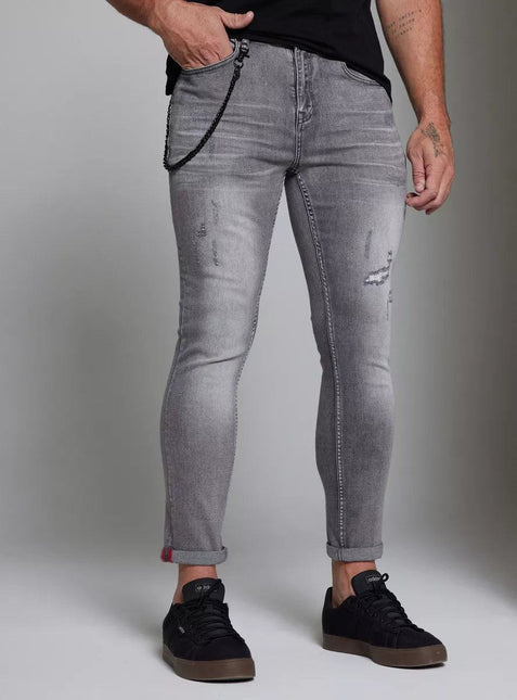 JEANS J.J.O ROTURA PARCHE Y CADENA - MAWI