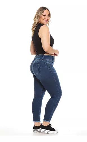 JEANS WADOS CROP PITILLO - MAWI