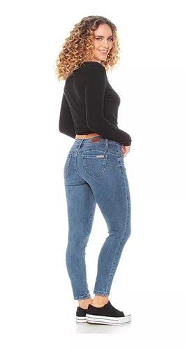 JEANS WADOS PITILLO PRETINA - MAWI