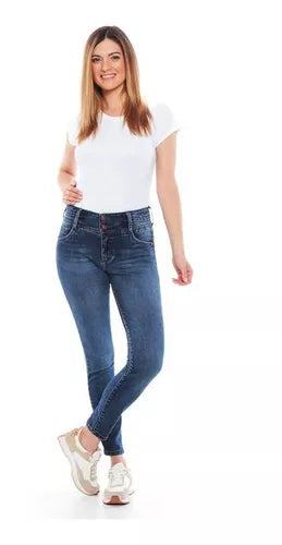 JEANS WADOS PRETINA ANCHA - MAWI