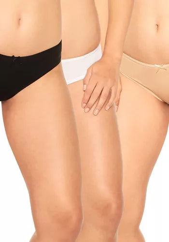 PACK INTIME 3 PANTALETA ALGODON ELASTICADO - MAWI