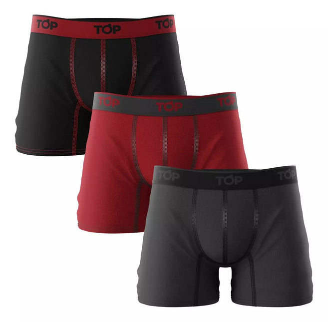 PACK TOP 3 BOXER MEDIO BAMBU - MAWI