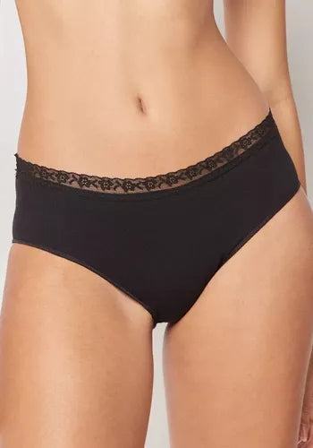 PANTALETA INTIME SEAMLESS ELASTICADA Y ENCAJE - MAWI