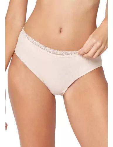 PANTALETA INTIME SEAMLESS ELASTICADA Y ENCAJE - MAWI