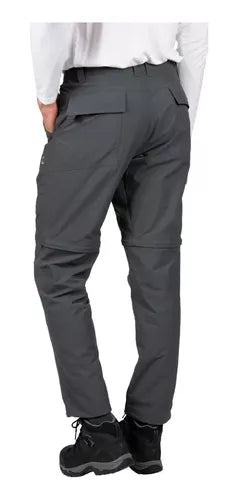 Pantalon Desmontable Doite Mujer Gris