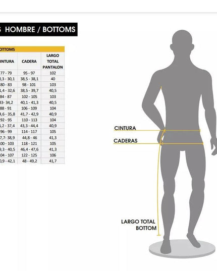 PANTALON POTROS FRENTE PLANO SPANDEX - MAWI